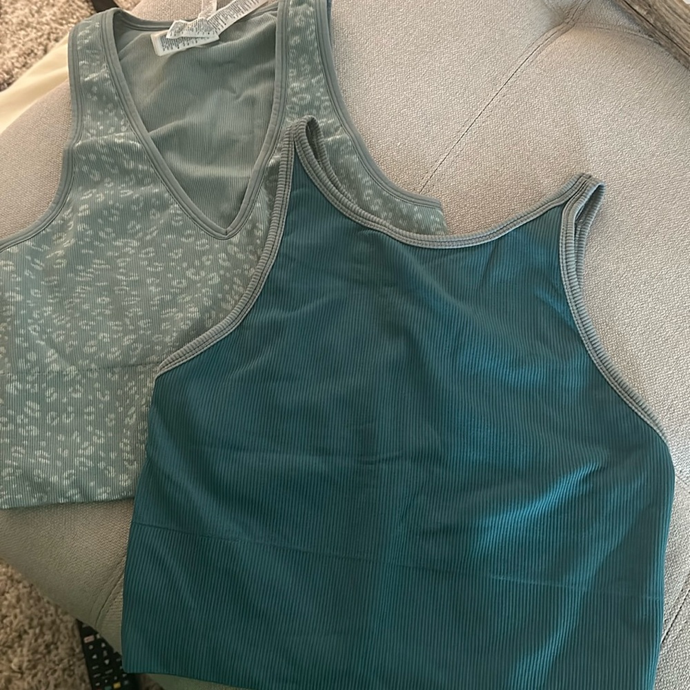 2 pack workout Athleta tops